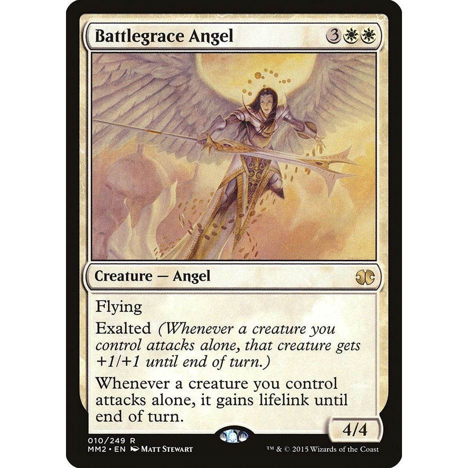 Image for Battlegrace Angel (10) (MM2) - Magic: The Gathering