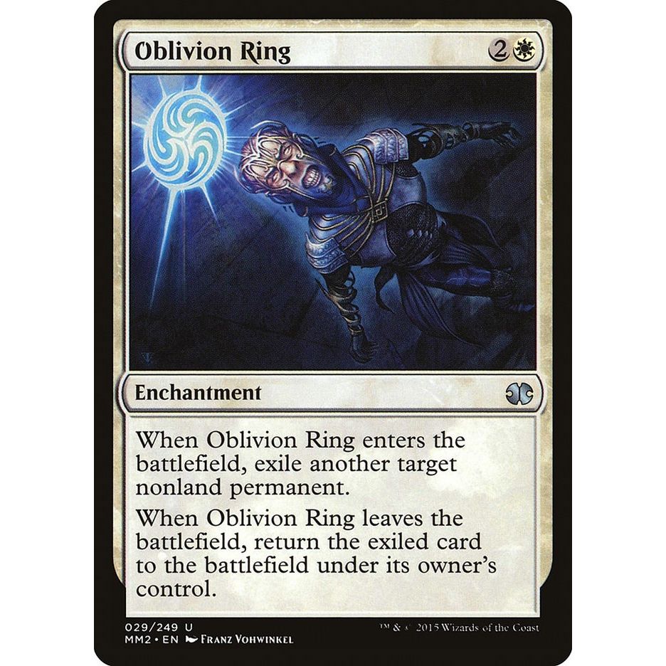 Image for Oblivion Ring (29) (MM2) - Magic: The Gathering