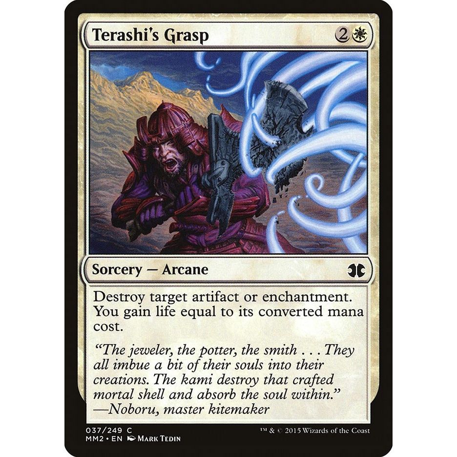 Image for Terashi's Grasp (37) (MM2) - Magic: The Gathering