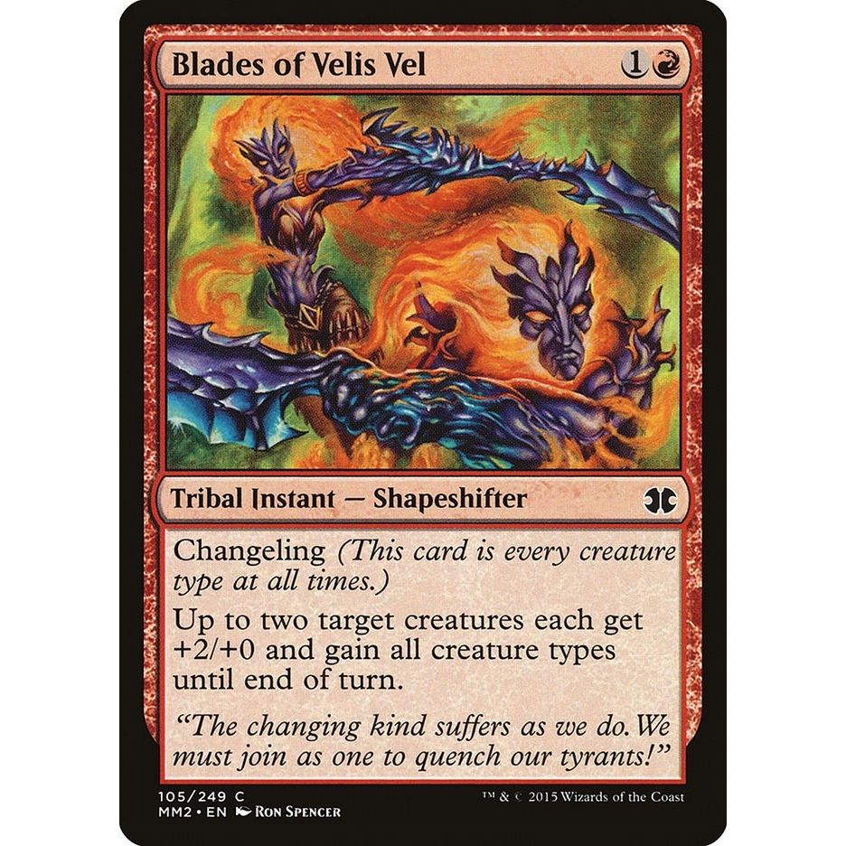Image for Blades of Velis Vel (105) (MM2) - Magic: The Gathering