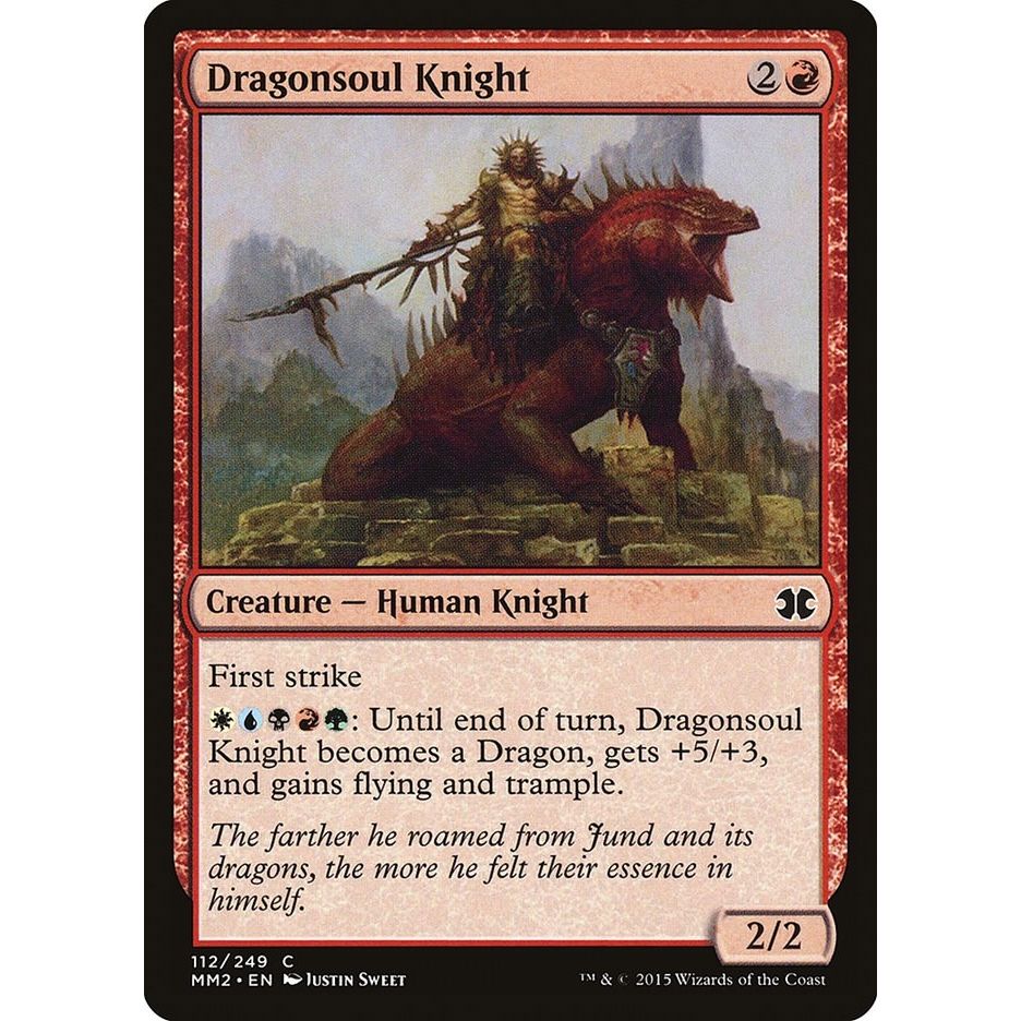 Image for Dragonsoul Knight (112) (MM2) - Magic: The Gathering