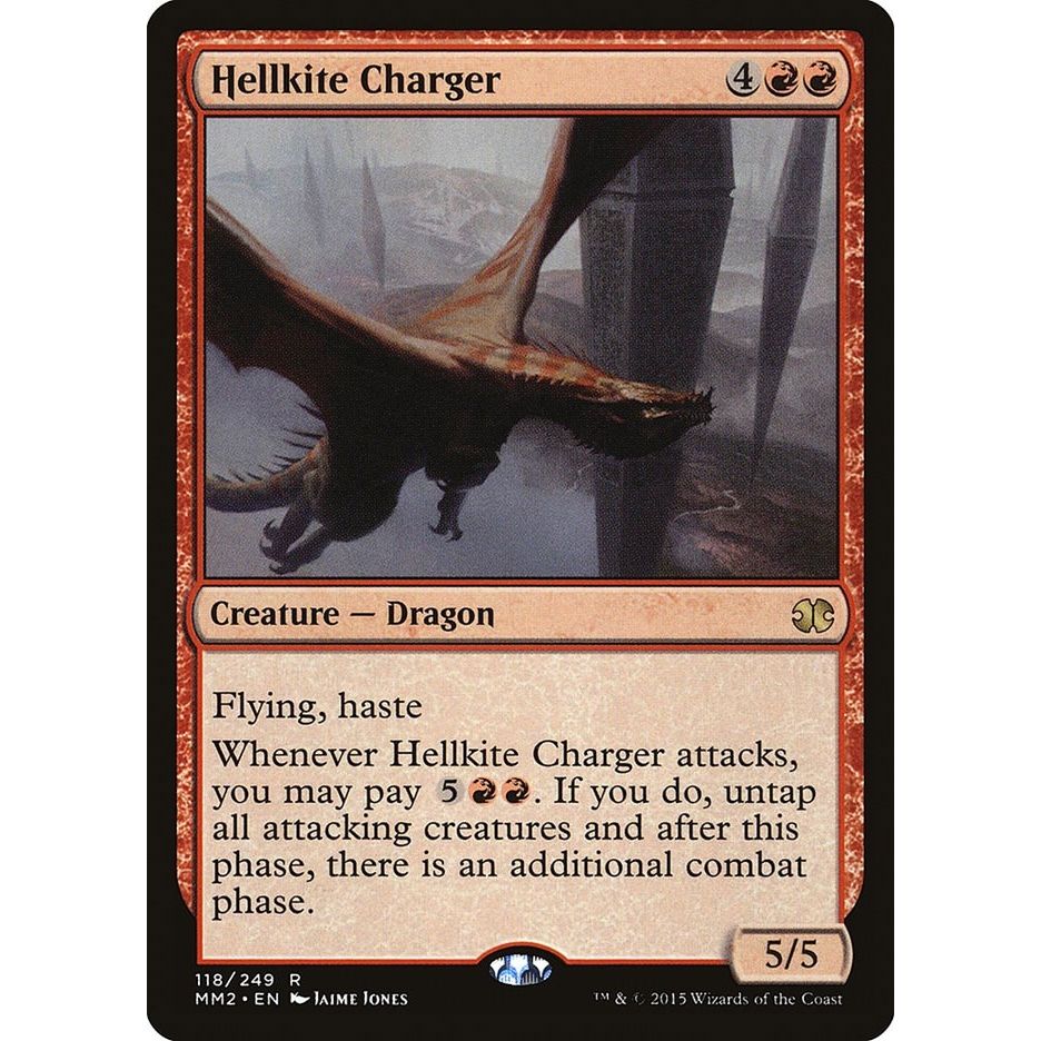 Image for Hellkite Charger (118) (MM2) - Magic: The Gathering