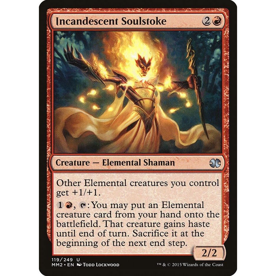 Image for Incandescent Soulstoke (119) (MM2) - Magic: The Gathering