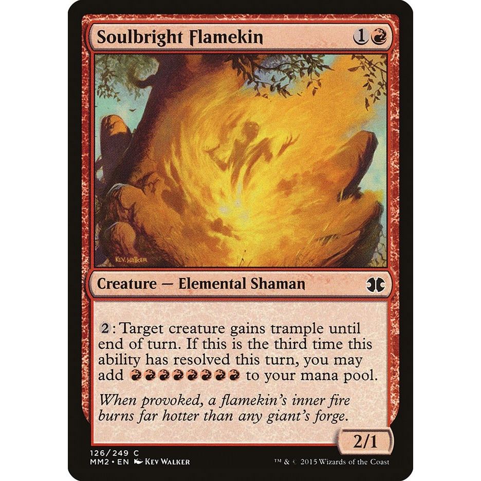 Image for Soulbright Flamekin (126) (MM2) - Magic: The Gathering