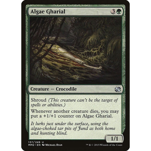 Image for Algae Gharial (137) (MM2) - Magic: The Gathering