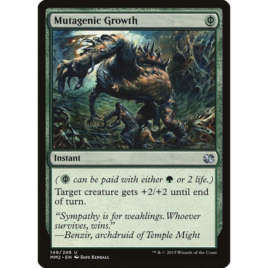 Image for Mutagenic Growth (149) (MM2) - Magic: The Gathering