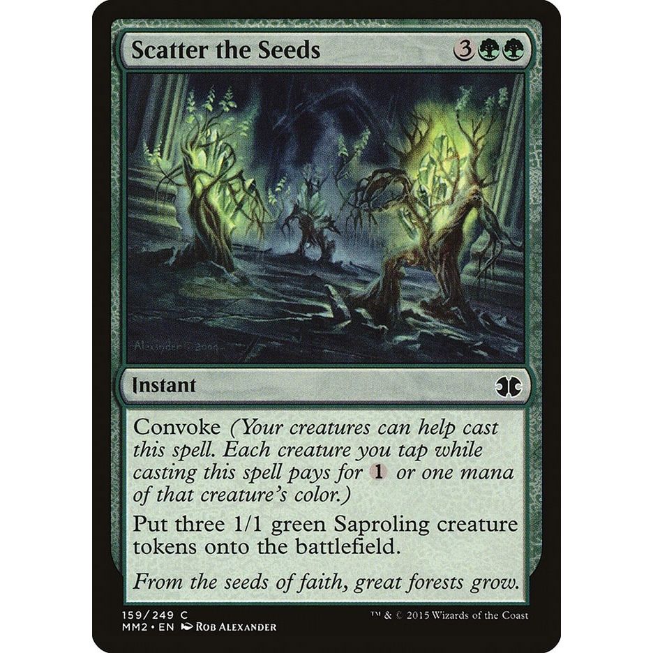 Image for Scatter the Seeds (159) (MM2) - Magic: The Gathering