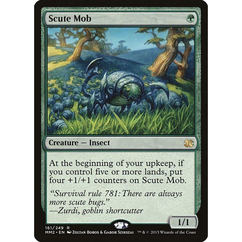 Image for Scute Mob (161) (MM2) - Magic: The Gathering