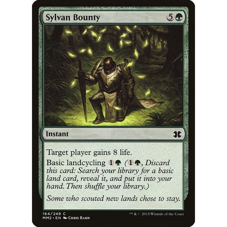 Image for Sylvan Bounty (164) (MM2) - Magic: The Gathering