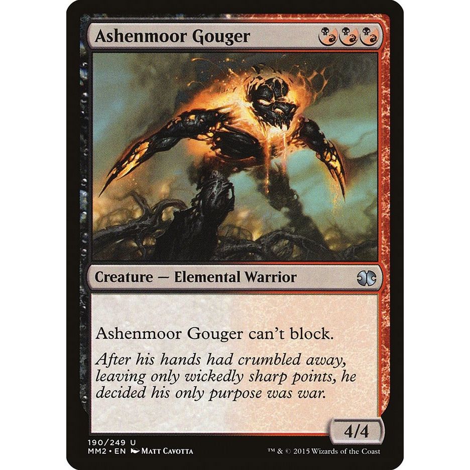 Image for Ashenmoor Gouger (190) (MM2) - Magic: The Gathering