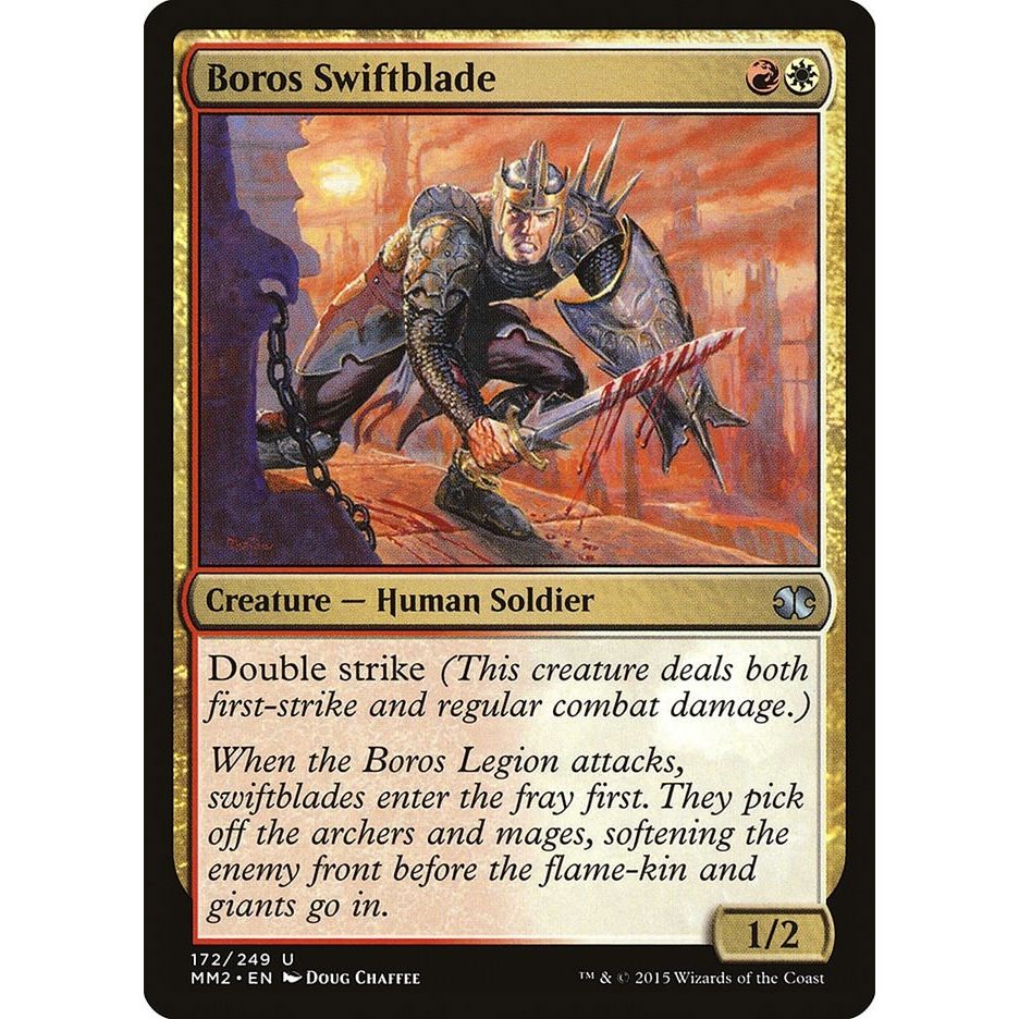 Image for Boros Swiftblade (172) (MM2) - Magic: The Gathering