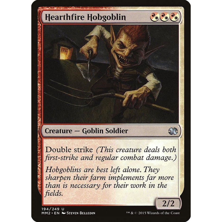 Image for Hearthfire Hobgoblin (194) (MM2) - Magic: The Gathering