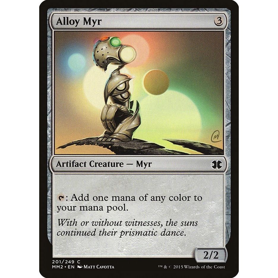 Image for Alloy Myr (201) (MM2) - Magic: The Gathering