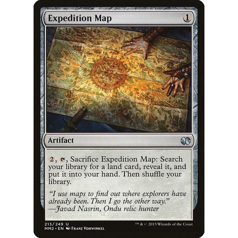 Image for Expedition Map (213) (MM2) - Magic: The Gathering