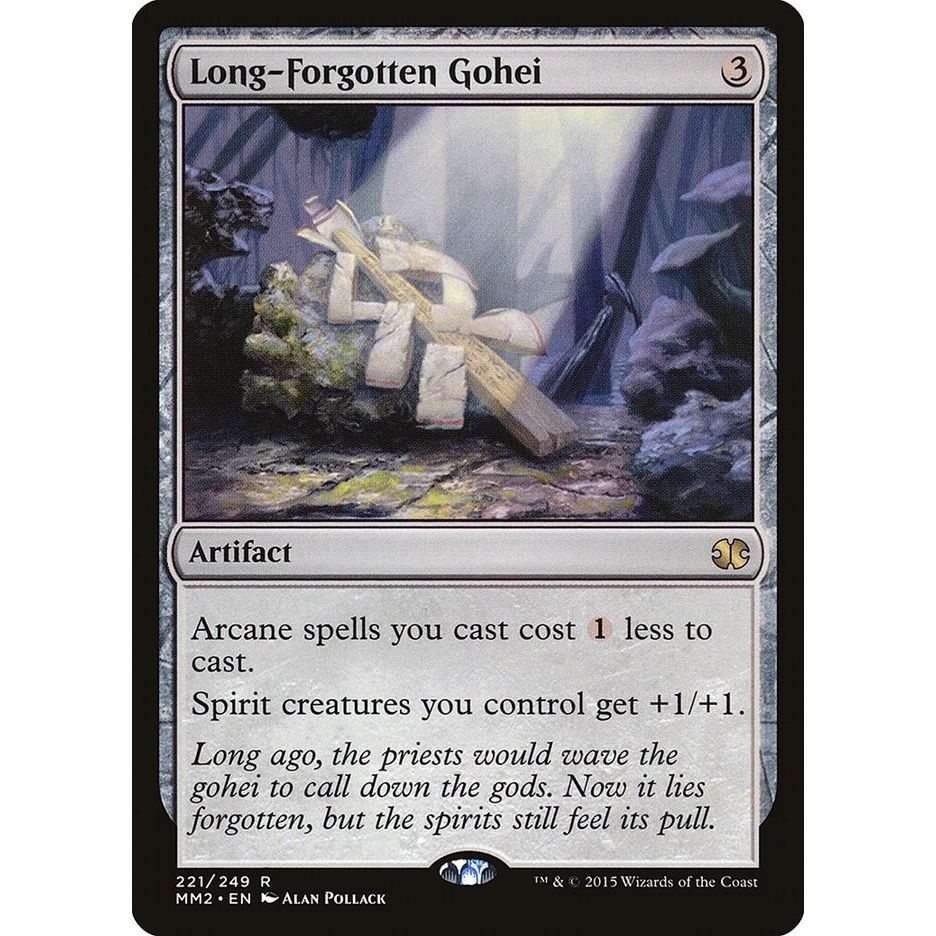 Image for Long-Forgotten Gohei (221) (MM2) - Magic: The Gathering