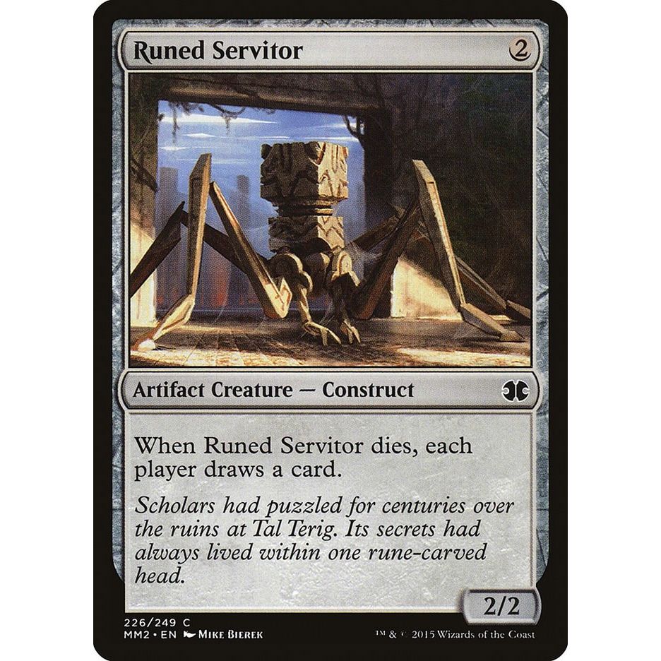 Image for Runed Servitor (226) (MM2) - Magic: The Gathering