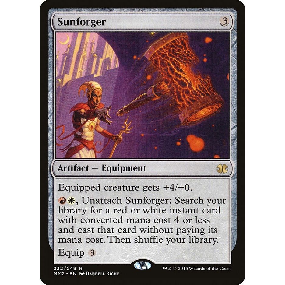 Image for Sunforger (232) (MM2) - Magic: The Gathering