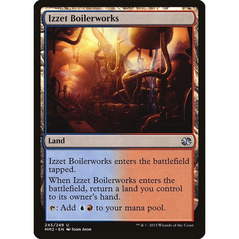 Image for Izzet Boilerworks (245) (MM2) - Magic: The Gathering