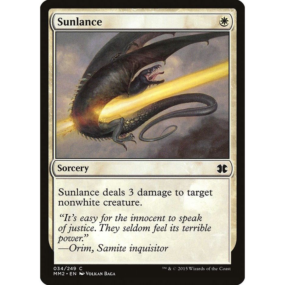 Image for Sunlance (34) (MM2) - Magic: The Gathering