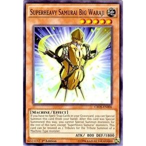 Image for Superheavy Samurai Big Waraji (CROS-EN006) (CROS) - YuGiOh