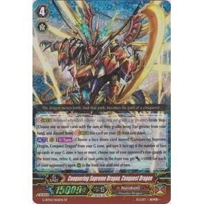 Image for Conquering Supreme Dragon, Conquest Dragon (SP) (G-BT02/S02EN) (G-BT02) - Cardfight Vanguard