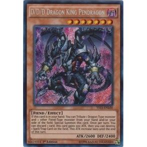 Image for D/D/D Dragon King Pendragon (YS15-ENL00) (YS15-ENL) - YuGiOh