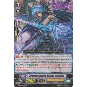 Image for Arduous Battle Knight, Claudas (G-LD01/009EN) (G-LD01) - Cardfight Vanguard