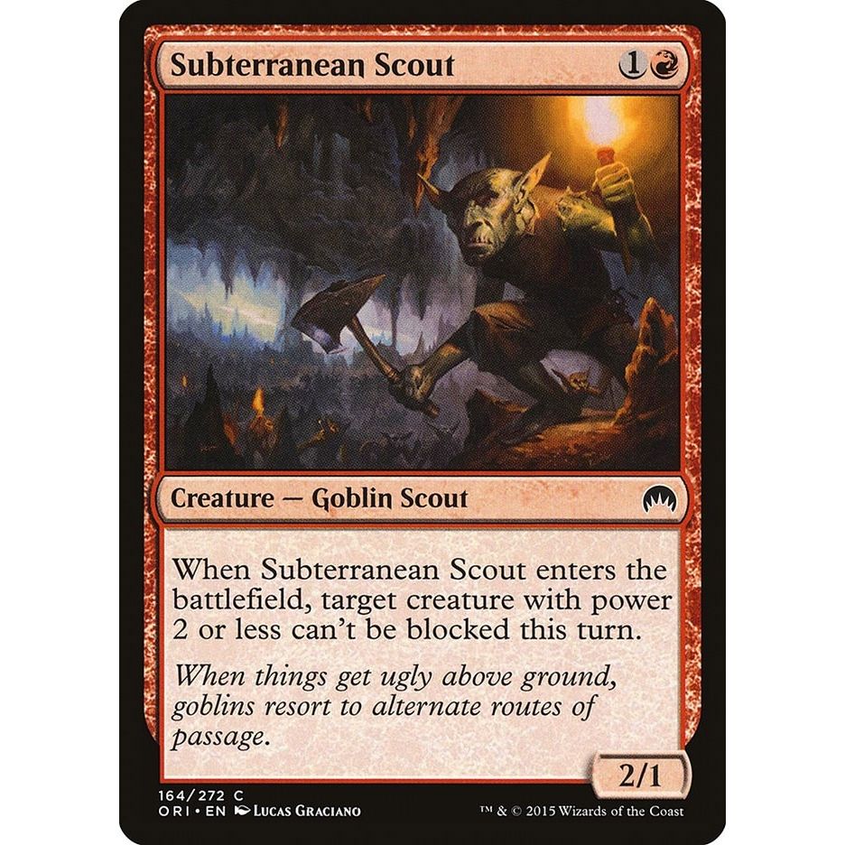 Image for Subterranean Scout (164) (ORI) - Magic: The Gathering