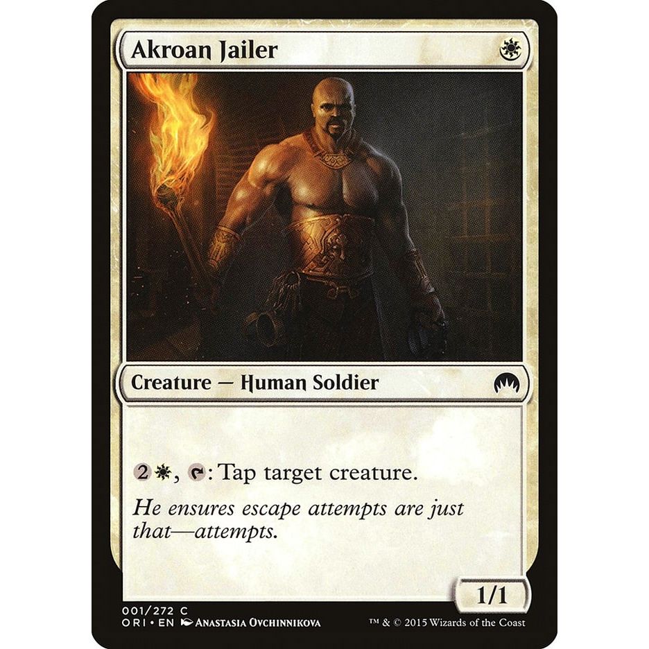 Image for Akroan Jailer (1) (ORI) - Magic: The Gathering