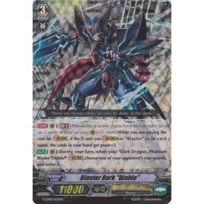 Image for Blaster Dark "Diablo" (RRR Foil) (G-LD01/003EN) (G-LD01) - Cardfight Vanguard