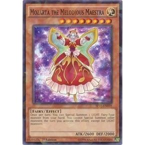Image for Mozarta the Melodious Maestra (Shatterfoil) (SP15-EN019) (SP15) - YuGiOh