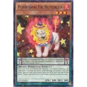 Image for Performapal Fire Mufflerlion (Shatterfoil) (SP15-EN024) (SP15) - YuGiOh