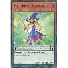 Image for Performapal Trump Witch (Shatterfoil) (SP15-EN027) (SP15) - YuGiOh