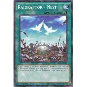Image for Raidraptor - Nest (Shatterfoil) (SP15-EN045) (SP15) - YuGiOh