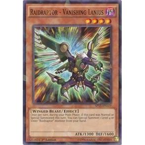 Image for Raidraptor - Vanishing Lanius (Shatterfoil) (SP15-EN029) (SP15) - YuGiOh