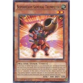 Image for Superheavy Samurai Trumpeter (Shatterfoil) (SP15-EN028) (SP15) - YuGiOh