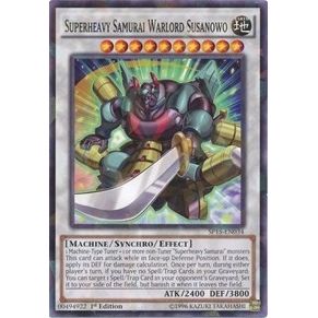Image for Superheavy Samurai Warlord Susanowo (Shatterfoil) (SP15-EN034) (SP15) - YuGiOh