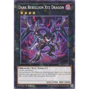 Image for Dark Rebellion Xyz Dragon (Shatterfoil) (SP15-EN036) (SP15) - YuGiOh