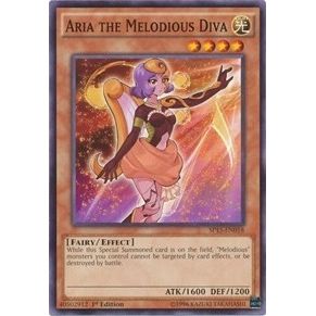 Image for Aria the Melodious Diva (SP15-EN018) (SP15) - YuGiOh