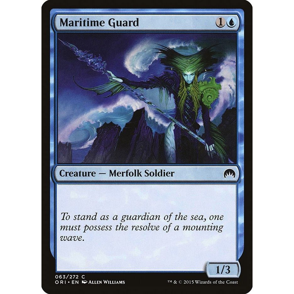 Image for Maritime Guard (63) (ORI) - Magic: The Gathering