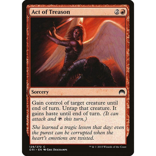 Image for Act of Treason (129) (ORI) - Magic: The Gathering