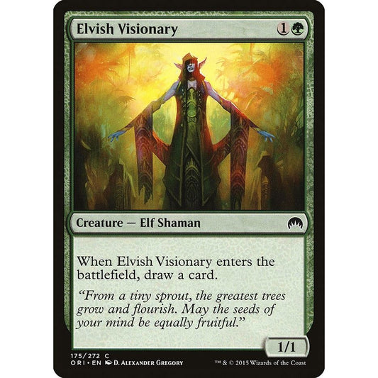 Image for Elvish Visionary (175) (ORI) - Magic: The Gathering