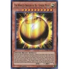 Image for The Winged Dragon of Ra - Sphere Mode (DPBC-EN001) (DPBC) - YuGiOh