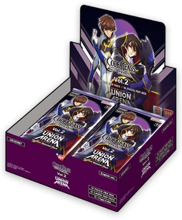Union Arena TCG - Code Geass Lelouch of the Rebllion Vol.2 - Booster Box