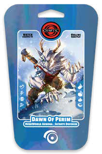 Chaotic TCG Dawn of Perim: Secrets Decoded Foundation Deck blister pack