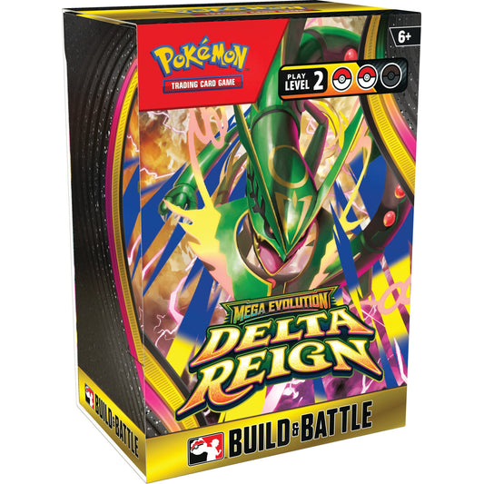 Pokemon TCG Mega Evolution Delta Reign Build and Battle Box