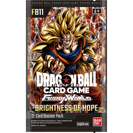 Dragon Ball Super Fusion World: FB11 Brightness of Hope Booster Box