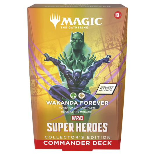 Marvel Super Heroes - Commander Deck Collectors Edition - Wakanda Forever