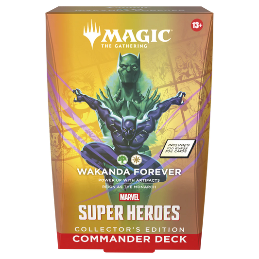 Marvel Super Heroes - Commander Deck Collectors Edition - Wakanda Forever