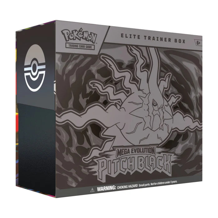 Mega Evolution - Pitch Black - Elite Trainer Box (Pre-Order)